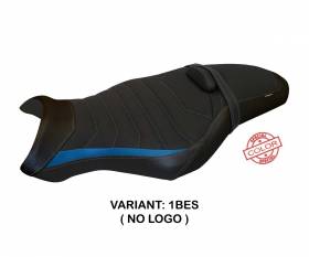 Seat saddle cover Leno Special Color Ultragrip Blue - Silver (BES) T.I. for YAMAHA MT-10 2017 > 2022