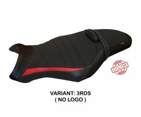 Seat saddle cover Leno Special Color Ultragrip Red - Silver (RDS) T.I. for YAMAHA MT-10 2017 > 2022