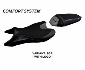 Rivestimento sella Sanya Comfort System Grigio (GR) T.I. per YAMAHA MT-07 2018 > 2020