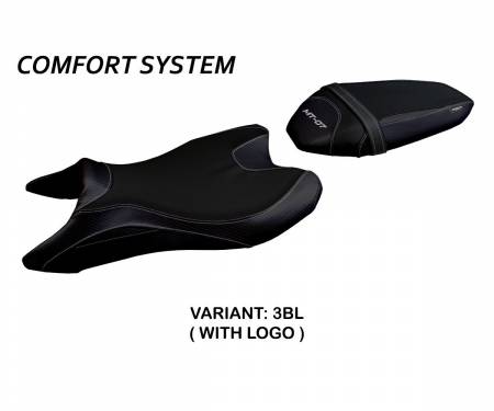 YMT78SC-3BL-1 Rivestimento sella Sanya Comfort System Nero (BL) T.I. per YAMAHA MT-07 2018 > 2020