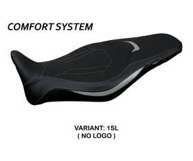 Sattelbezug Sitzbezug Atos Comfort System Silber (SL) T.I. fur YAMAHA MT-09 2021 > 2022