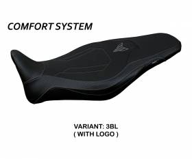 Rivestimento sella Atos Comfort System Nero (BL) T.I. per YAMAHA MT-09 2021 > 2022