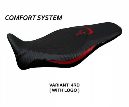 YMT921AC-4RD-1 Seat saddle cover Atos Comfort System Red (RD) T.I. for YAMAHA MT-09 2021 > 2022