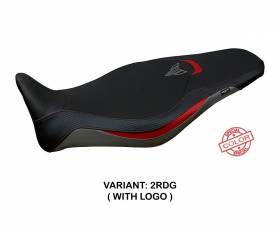 Seat saddle cover Atos Special Color Red - Gray (RDG) T.I. for YAMAHA MT-09 2021 > 2022
