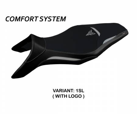 YMT9AC-1SL-1 Housse de selle Asha Comfort System Argent (SL) T.I. pour YAMAHA MT-09 2013 > 2020