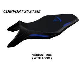 Rivestimento sella Asha Comfort System Blu (BE) T.I. per YAMAHA MT-09 2013 > 2020