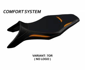 Rivestimento sella Asha Comfort System Arancio (OR) T.I. per YAMAHA MT-09 2013 > 2020