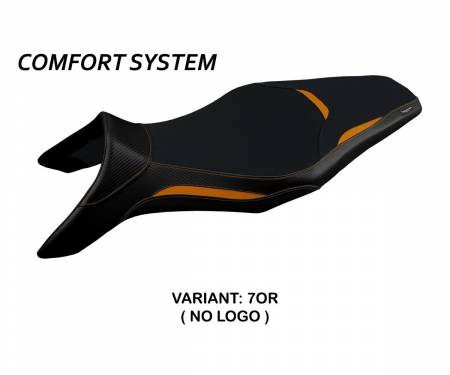 YMT9AC-7OR-2 Housse de selle Asha Comfort System Orange (OR) T.I. pour YAMAHA MT-09 2013 > 2020