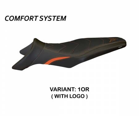 YMT9G4C-1OR-1 Housse de selle Gallipoli 4 Comfort System Orange (OR) T.I. pour YAMAHA MT-09 2013 > 2020