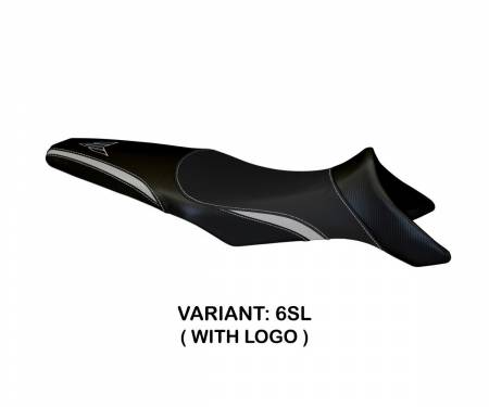 YMT9R-6SL-2 Seat saddle cover Riccione Silver (SL) T.I. for YAMAHA MT-09 2013 > 2020
