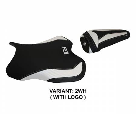 YR118B2-2WH-3 Seat saddle cover Bilbao 2 White (WH) T.I. for YAMAHA R1 2015 > 2022