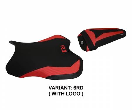 YR118B2-6RD-3 Seat saddle cover Bilbao 2 Red (RD) T.I. for YAMAHA R1 2015 > 2022