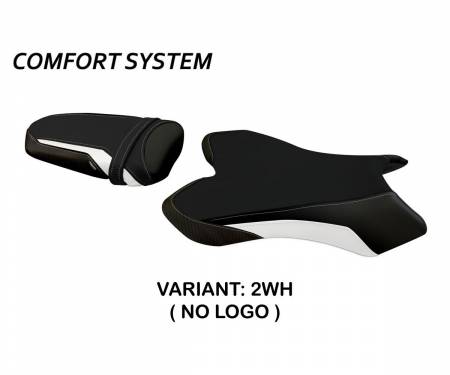 YR146B1-2WH-4 Seat saddle cover Biel Comfort System White (WH) T.I. for YAMAHA R1 2004 > 2006