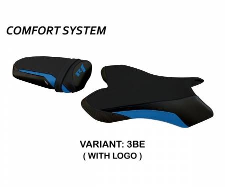 YR146B1-3BE-2 Seat saddle cover Biel Comfort System Blue (BE) T.I. for YAMAHA R1 2004 > 2006