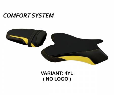YR146B1-4YL-4 Rivestimento sella Biel Comfort System Giallo (YL) T.I. per YAMAHA R1 2004 > 2006