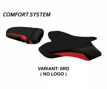 YR146B1-6RD-4 Seat saddle cover Biel Comfort System Red (RD) T.I. for YAMAHA R1 2004 > 2006