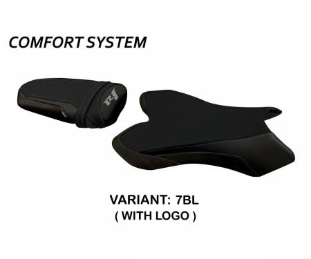 YR146B1-7BL-2 Funda Asiento Biel Comfort System Negro (BL) T.I. para YAMAHA R1 2004 > 2006