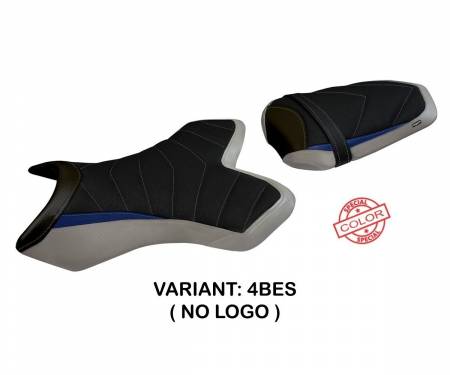 YR146TS1-4BES-4 Seat saddle cover Tolone Special Color 1 Ultragrip Blue - Silver (BES) T.I. for YAMAHA R1 2004 > 2006