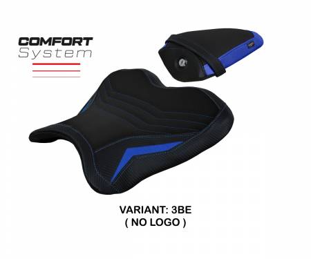 YR152KC-3BE-2 Seat saddle cover Kagran NO LOGO comfort system Blue(BE) T.I. for YAMAHA R1 2015 > 2022