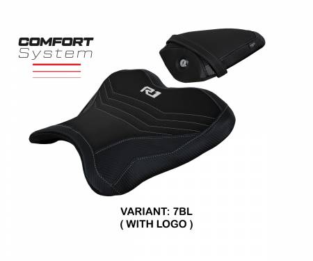 YR152KC-7BL-1 Seat saddle cover Kagran comfort system Black(BL) T.I. for YAMAHA R1 2015 > 2022