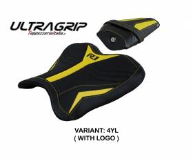 Seat saddle cover Kagran Ultragrip Yellow (YL) T.I. for YAMAHA R1 2015 > 2022