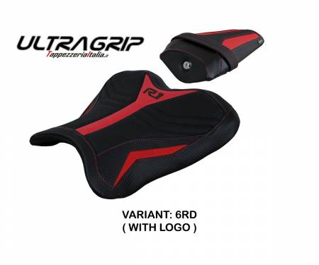 YR152KU-6RD-1 Seat saddle cover Kagran Ultragrip Red (RD) T.I. for YAMAHA R1 2015 > 2022