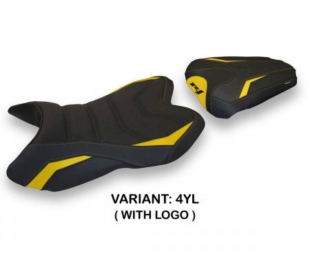 YR178H1-4YL-2 Seat saddle cover Habay 1 Ultragrip Yellow (YL) T.I. for YAMAHA R1 2007 > 2008
