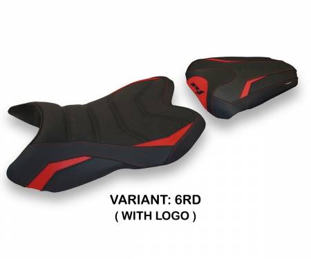 YR178H1-6RD-2 Seat saddle cover Habay 1 Ultragrip Red (RD) T.I. for YAMAHA R1 2007 > 2008