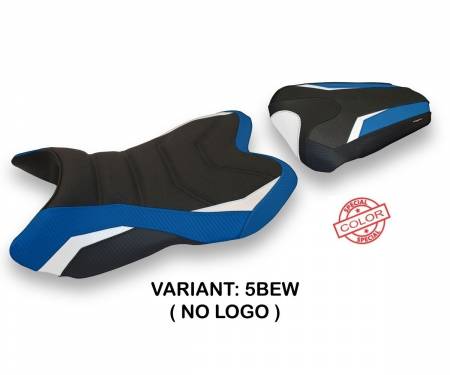 YR178HS-5BEW-4 Seat saddle cover Habay Special Color Ultragrip Blue - White (BEW) T.I. for YAMAHA R1 2007 > 2008