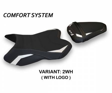 YR178M1-2WH-2 Funda Asiento Marstal 1 Comfort System Blanco (WH) T.I. para YAMAHA R1 2007 > 2008