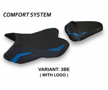 YR178M1-3BE-2 Seat saddle cover Marstal 1 Comfort System Blue (BE) T.I. for YAMAHA R1 2007 > 2008