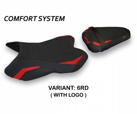 YR178M1-6RD-2 Seat saddle cover Marstal 1 Comfort System Red (RD) T.I. for YAMAHA R1 2007 > 2008
