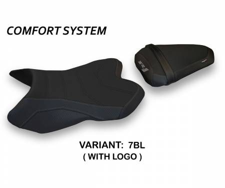 YR178M1-7BL-2 Seat saddle cover Marstal 1 Comfort System Black (BL) T.I. for YAMAHA R1 2007 > 2008
