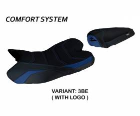 Seat saddle cover Araxa Comfort System Blue (BE) T.I. for YAMAHA R1 2009 > 2014