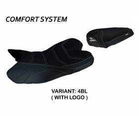 Housse de selle Araxa Comfort System Noir (BL) T.I. pour YAMAHA R1 2009 > 2014