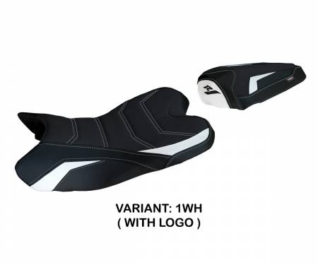YR1914B-1WH-1 Seat saddle cover Balsas Ultragrip White (WH) T.I. for YAMAHA R1 2009 > 2014