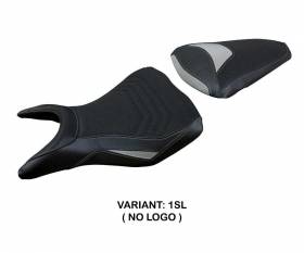 Rivestimento sella Jesolo ultragrip Argento SL T.I. per Yamaha R3 2015 > 2023