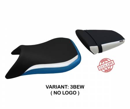 YR603BS-3BEW-4 Seat saddle cover Blackburn Special Color Blue - White (BEW) T.I. for YAMAHA R6 2003 > 2005
