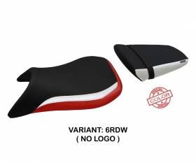 Seat saddle cover Blackburn Special Color Red - White (RDW) T.I. for YAMAHA R6 2003 > 2005