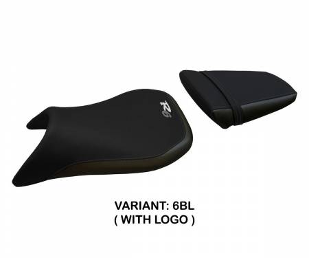 YR603B-6BL-3 Seat saddle cover Blackburn Black (BL) T.I. for YAMAHA R6 2003 > 2005