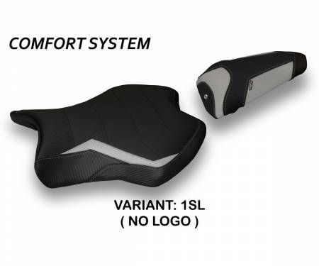 YR679A2-1SL-4 Seat saddle cover Alba 2 Comfort System Silver (SL) T.I. for YAMAHA R6 2017 > 2021
