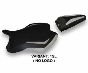 Seat saddle cover Vaasa 3 Silver (SL) T.I. for YAMAHA R6 2017 > 2021