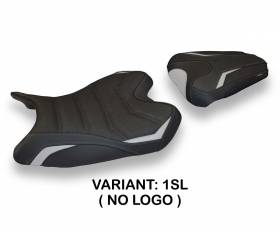 Seat saddle cover Bardi 1 Ultragrip Silver (SL) T.I. for YAMAHA R6 2008 > 2016