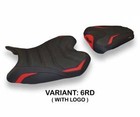 Seat saddle cover Bardi 1 Ultragrip Red (RD) T.I. for YAMAHA R6 2008 > 2016