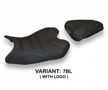 YR686B1-7BL-3 Seat saddle cover Bardi 1 Ultragrip Black (BL) T.I. for YAMAHA R6 2008 > 2016