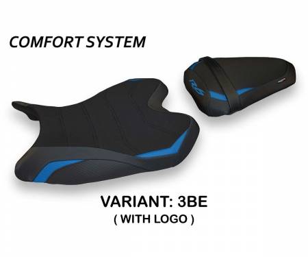 YR686P1C-3BE-3 Seat saddle cover Passavia 1 Comfort System Blue (BE) T.I. for YAMAHA R6 2008 > 2016