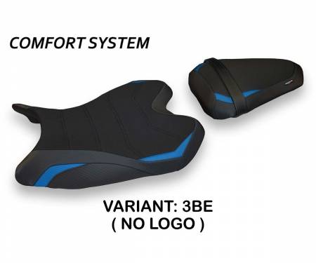 YR686P1C-3BE-4 Seat saddle cover Passavia 1 Comfort System Blue (BE) T.I. for YAMAHA R6 2008 > 2016