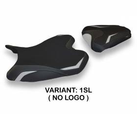 Seat saddle cover Rossano 1 Silver (SL) T.I. for YAMAHA R6 2008 > 2016