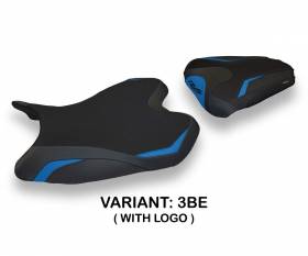 Seat saddle cover Rossano 1 Blue (BE) T.I. for YAMAHA R6 2008 > 2016
