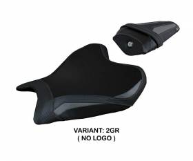 Seat saddle cover Thera Gray GR T.I. for Yamaha R7 2021 > 2024